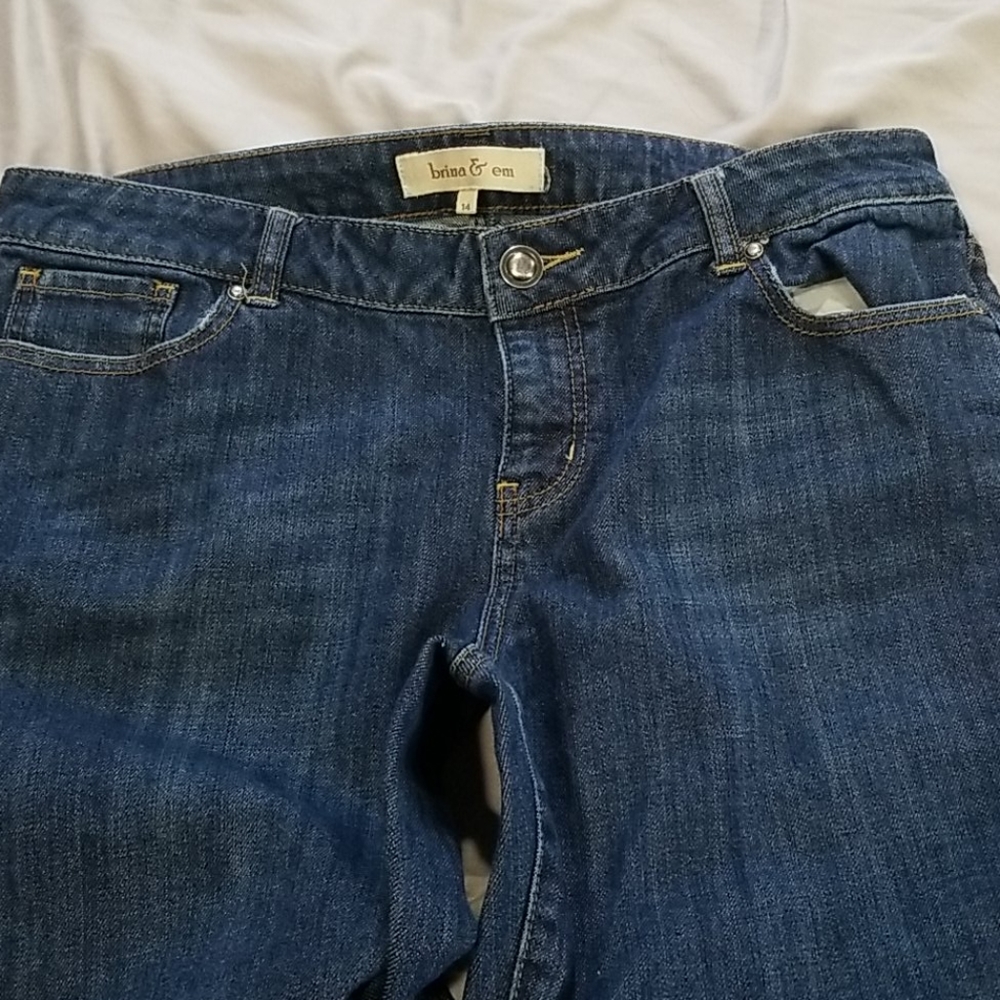 Brina & Em like new jeans size 14